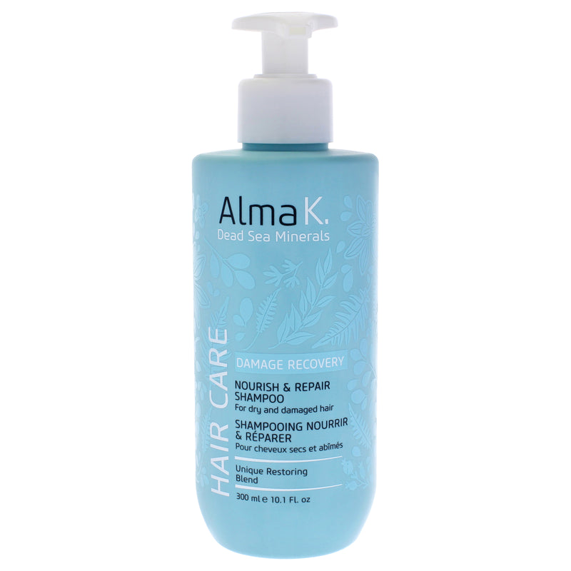 Nourish and Repair Shampoo by Alma K for Women - 10.1 oz Shampoo