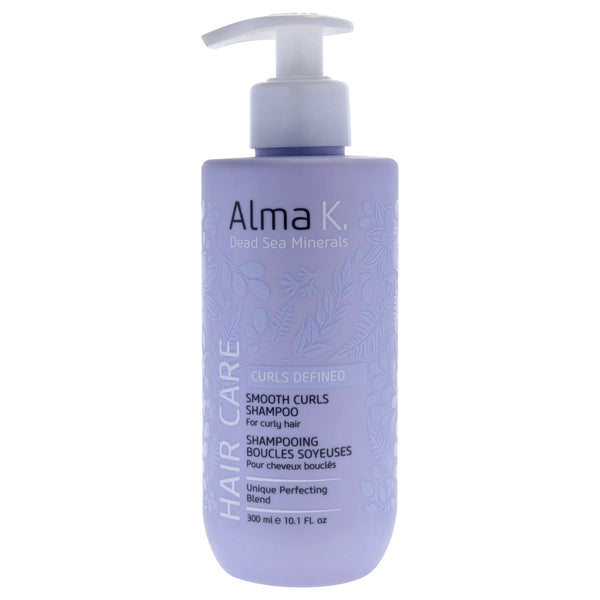 Smooth Curls Shampoo by Alma K for Women - 10 oz Shampoo