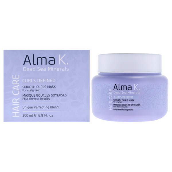 Smooth Curls Mask by Alma K for Women - 6.7 oz Masque