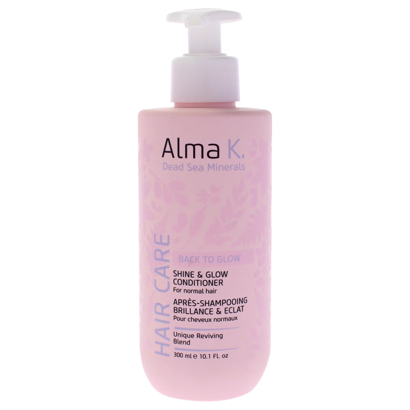 Shine and Glow Conditioner by Alma K for Women - 10.1 oz Conditioner