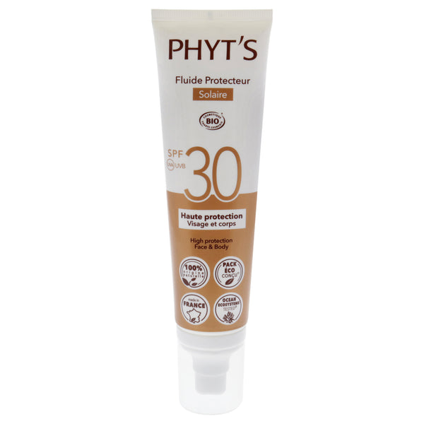 High Protective Face and Body SPF 30 by Phyts for Unisex - 3.3 oz Sunscreen