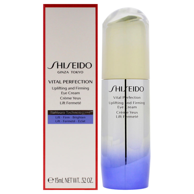 Shiseido Vital Perfection Uplifting and Firming Eye Cream by Shiseido for Women - 0.52 oz Cream