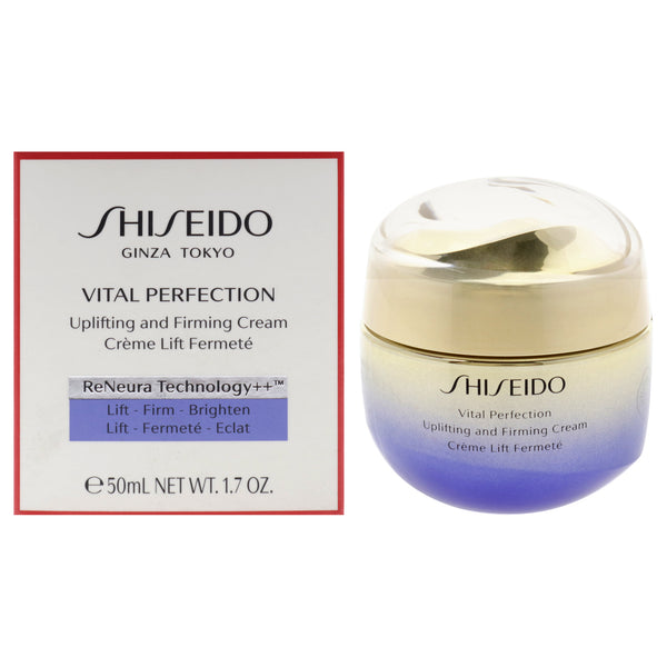 Shiseido Vital Perfection Uplifting and Firming Cream by Shiseido for Women - 1.7 oz Cream