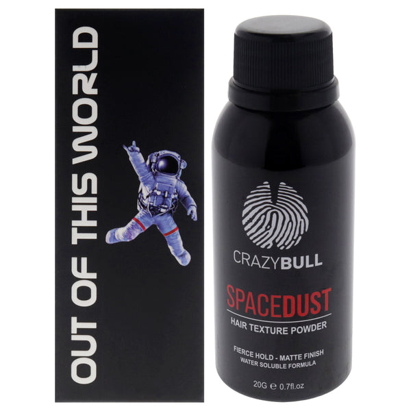 Space Dust Hair Texture Powder by Crazy Bull Hair for Men - 0.7 oz Powder