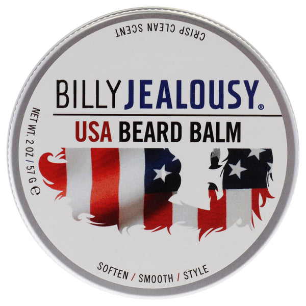 Billy Jealousy USA Beard Balm by Billy Jealousy for Men - 2 oz Balm