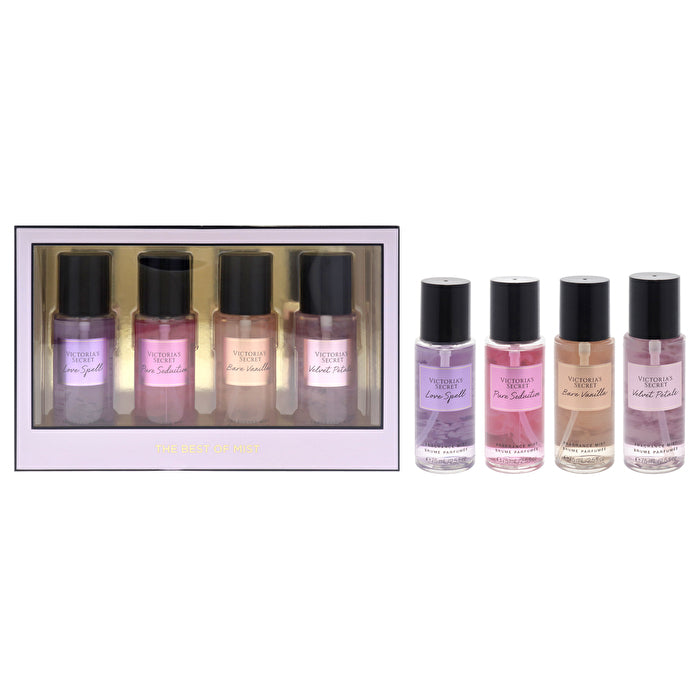 Victoria's Secret The Best Of Mist Set For Women - 4 Pc Gift Set Love ...