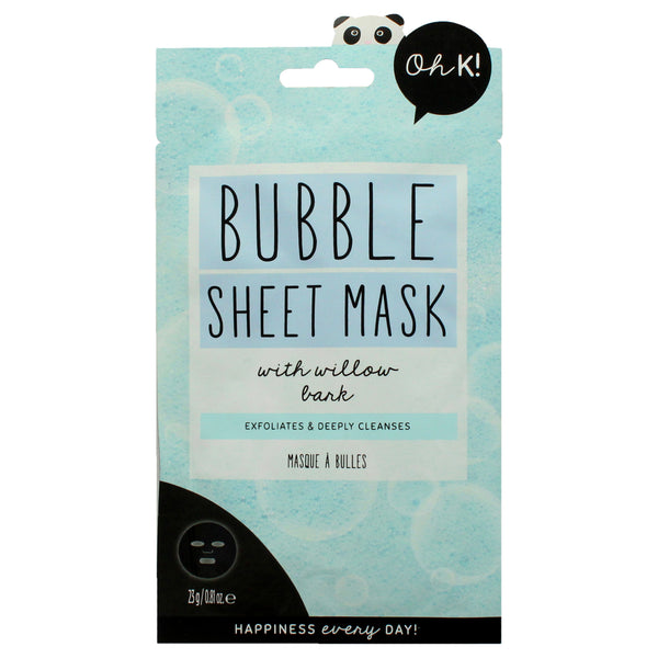 Bubble Sheet Mask - Willow Bark by Oh K! for Unisex - 1 Pc Mask