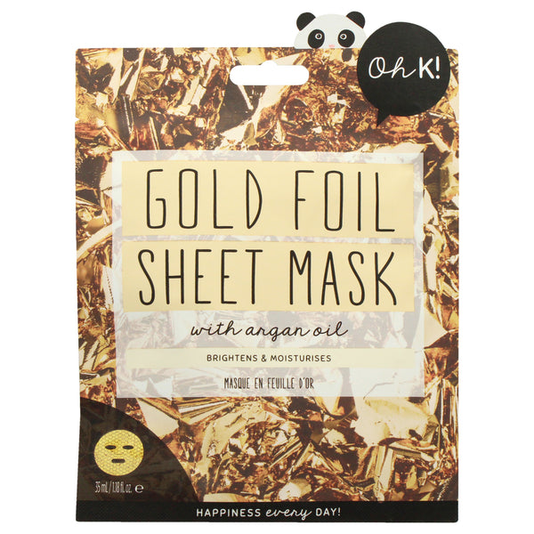 Sheet Mask - Gold Foil by Oh K! for Unisex - 1 Pc Mask