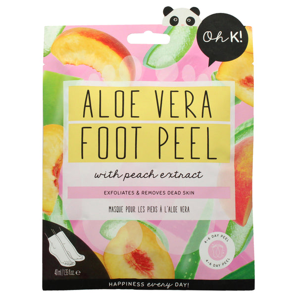 Foot Peel Mask - Aloe Vera by Oh K! for Unisex - 1 Pair Mask