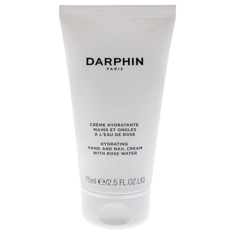 Hydrating Hand And Nail Cream With Rose Water by Darphin for Women - 2.5 oz Cream