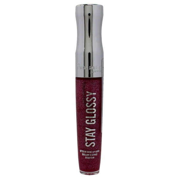 Stay Glossy Lip Gloss - 185 Grapevine Grove by Rimmel London for Women - 0.18 oz Lip Gloss