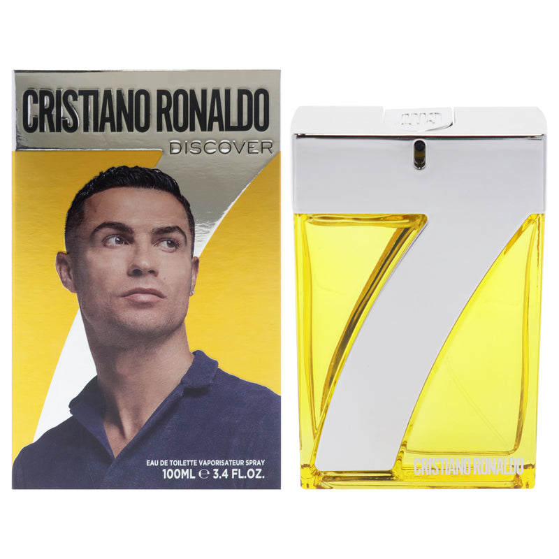 CR7 Discover by Cristiano Ronaldo for Men - 3.4 oz EDT Spray