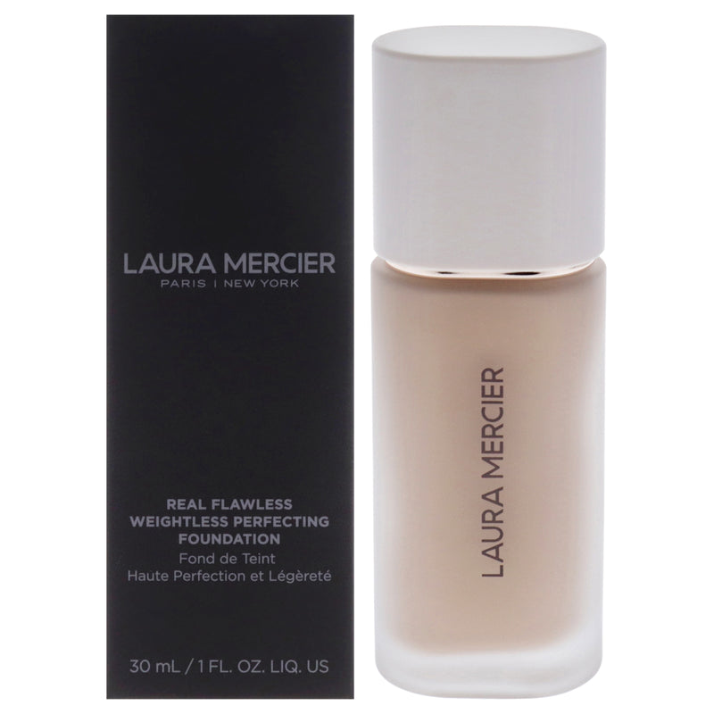 Real Flawless Weightless Perfecting Foundation - 2C2 Soft Sand by Laura Mercier for Women - 1 oz Foundation