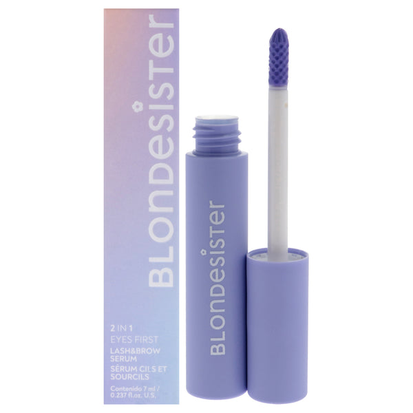 Blondesister 2 in 1 Eyes First Eyelash and Eyebrow Serum by Blondesister for Women - 0.237 oz Serum