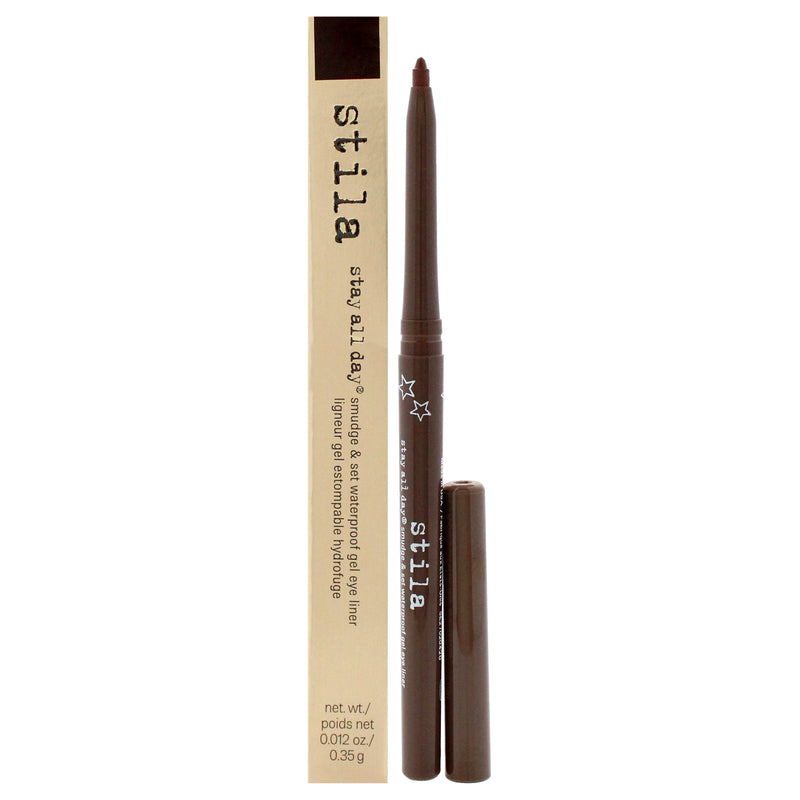 Stila Stay All Day Smudge and Set Waterproof Gel Eye Liner - Espresso by Stila for Women - 0.012 oz Eyeliner