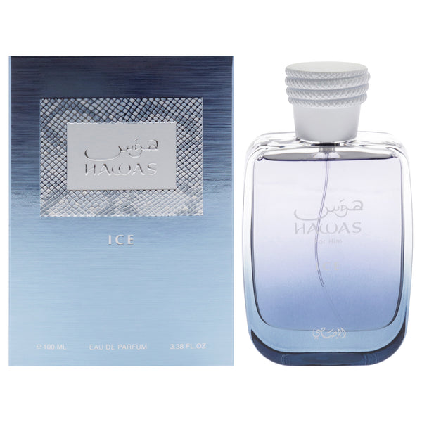 Rasasi Hawas Collection - Hawas Ice by Rasasi for Men - 3.38 oz EDP Spray