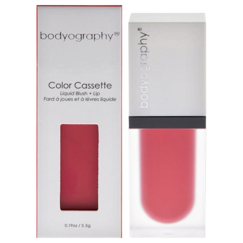 Bodyography Color Cassette Liquid Blush Plus Lip - Melody by Bodyography for Women - 0.19 oz Makeup
