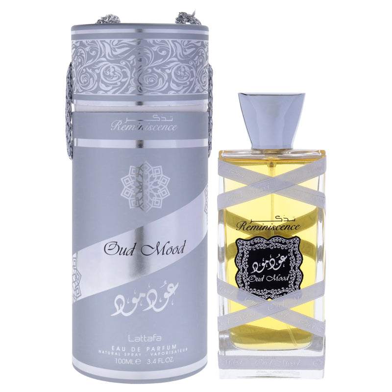 Lattafa Oud Mood Reminiscence by Lattafa for Unisex - 3.4 oz EDP Spray