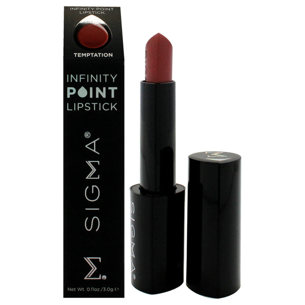 SIGMA Infinity Point Lipstick - Temptation by SIGMA for Women - 0.11 oz Lipstick