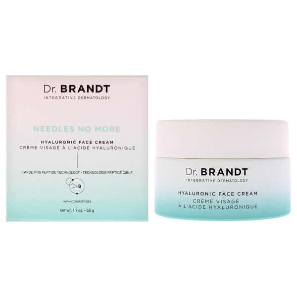 Dr. Brandt Hyaluronic Face Cream by Dr. Brandt for Unisex - 1.7 oz Cream