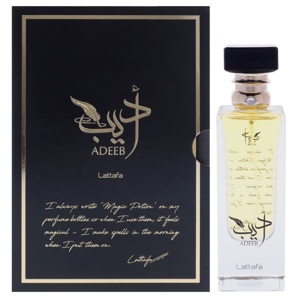 Lattafa Adeeb by Lattafa for Women - 2.72 oz EDP Spray