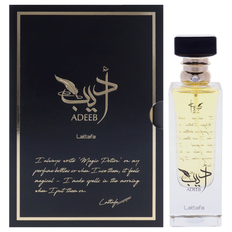 Lattafa Adeeb by Lattafa for Women - 2.72 oz EDP Spray