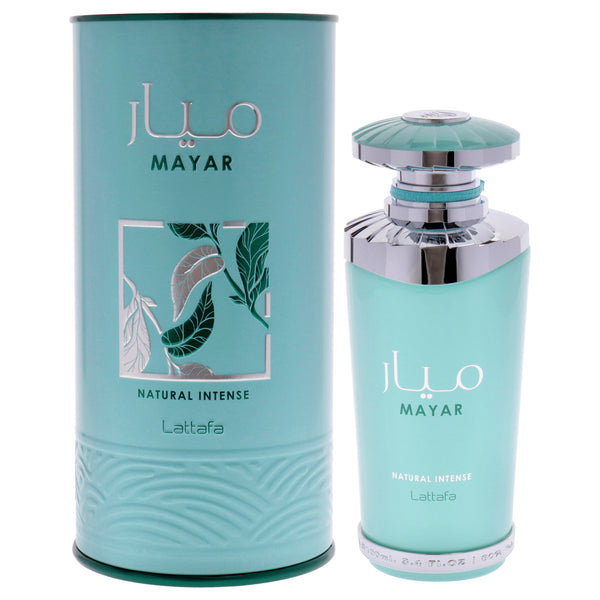 Lattafa Mayar Natural Intense by Lattafa for Women - 3.4 oz EDP Spray