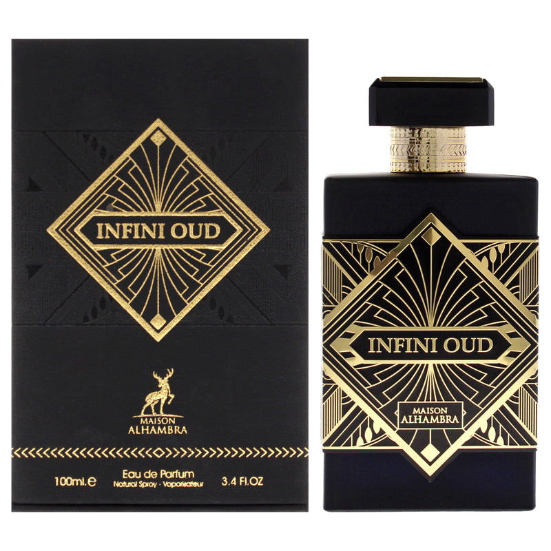 Maison Alhambra Infini - Oud by Maison Alhambra for Unisex - 3.4 oz EDP Spray