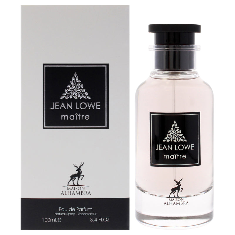 Maison Alhambra Jean Lowe - Maitre by Maison Alhambra for Men - 3.4 oz EDP Spray