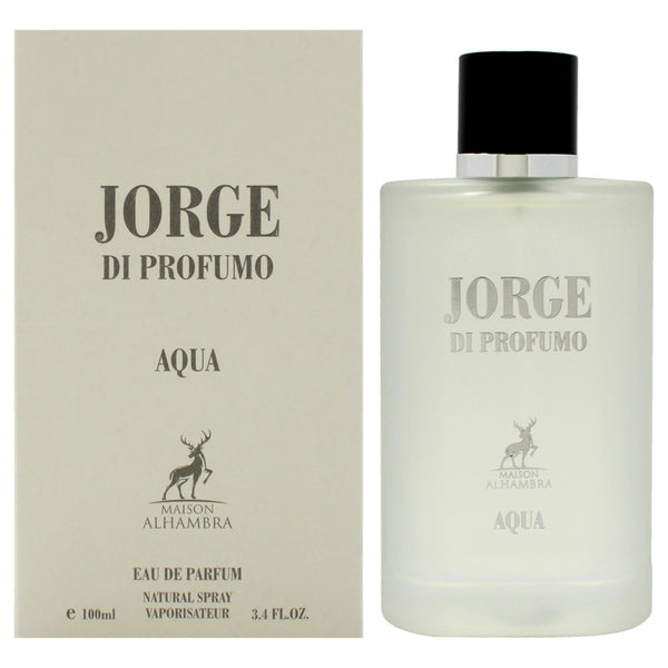 Maison Alhambra Jorge Di Profumo - Aqua by Maison Alhambra for Men - 3.4 oz EDP Spray