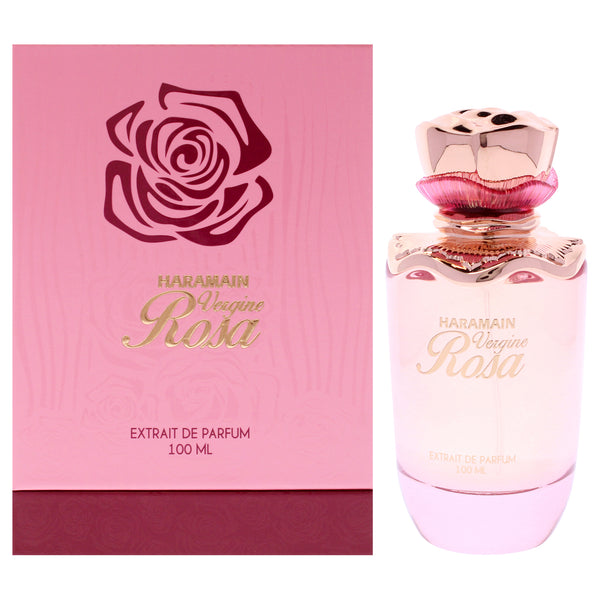 Al Haramain Vergine Rosa by Al Haramain for Women - 3.4 oz Extrait De Parfum Spray