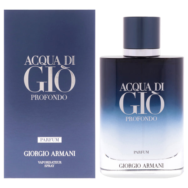 Giorgio Armani Acqua Di Gio Profondo by Giorgio Armani for Men - 3.3 oz Parfum Spray