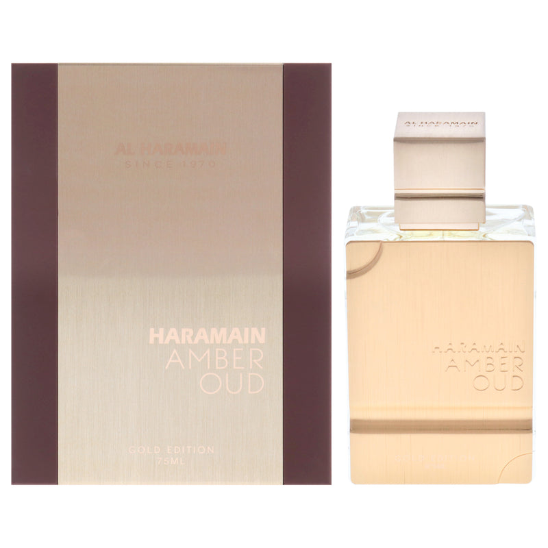Al Haramain Amber Oud - Gold Edition by Al Haramain for Unisex - 2.54 oz EDP Spray