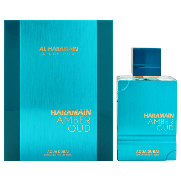 Al Haramain Amber Oud - Aqua Dubai by Al Haramain for Men - 3.33 oz Extrait De Parfum Spray