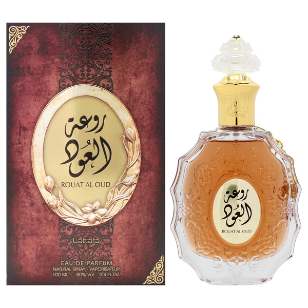 Lattafa Rouat Al Oud by Lattafa for Unisex - 3.4 oz EDP Spray