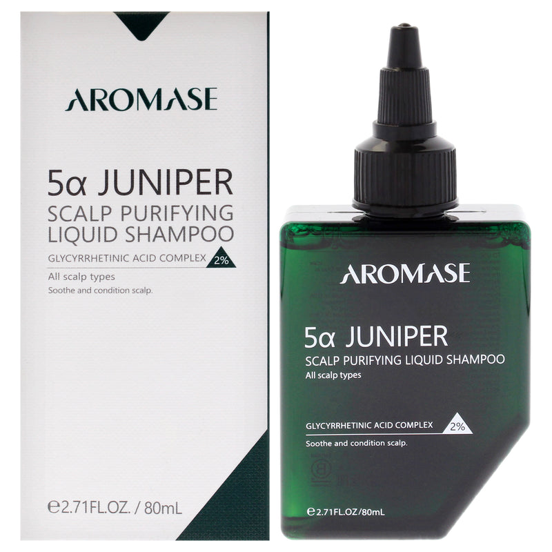 Aromase 5a Juniper Scalp Purifying Liquid Shampoo by Aromase for Unisex - 2.71 oz Shampoo