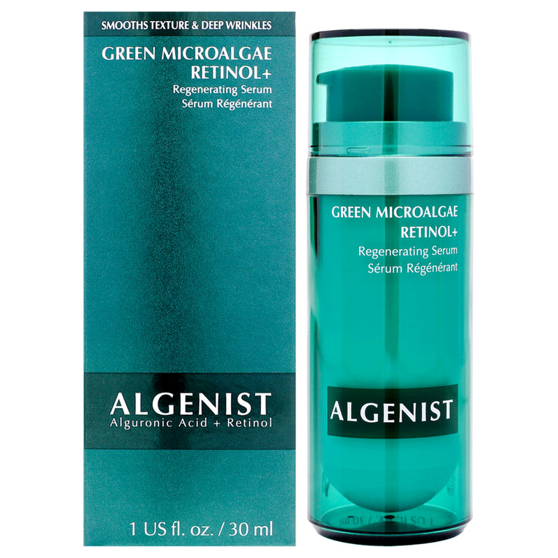Algenist Green Microalgae Retinol Plus Regenerating Serum by Algenist for Women - 1 oz Serum