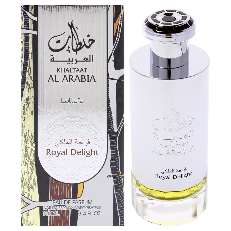 Lattafa Khaltaat Al Arabia - Royal Delight by Lattafa for Men - 3.4 oz EDP Spray