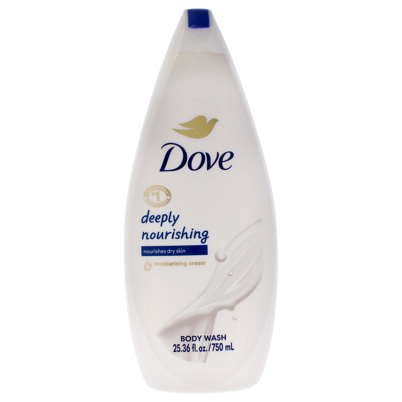 Dove Body Wash - Deeply Nourishing by Dove for Unisex - 25.36 oz Body Wash