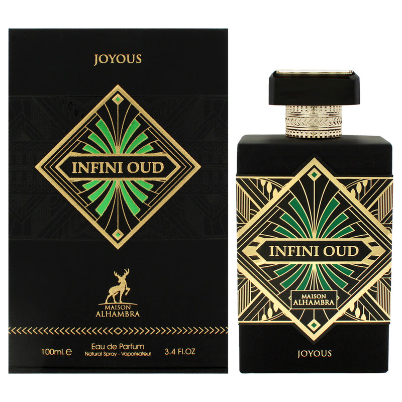 Maison Alhambra Infini - Oud Joyous by Maison Alhambra for Unisex - 3.4 oz EDP Spray