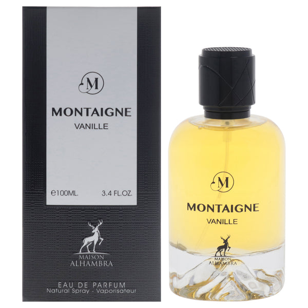 Maison Alhambra Montaigne Vanille by Maison Alhambra for Unisex - 3.4 oz EDP Spray