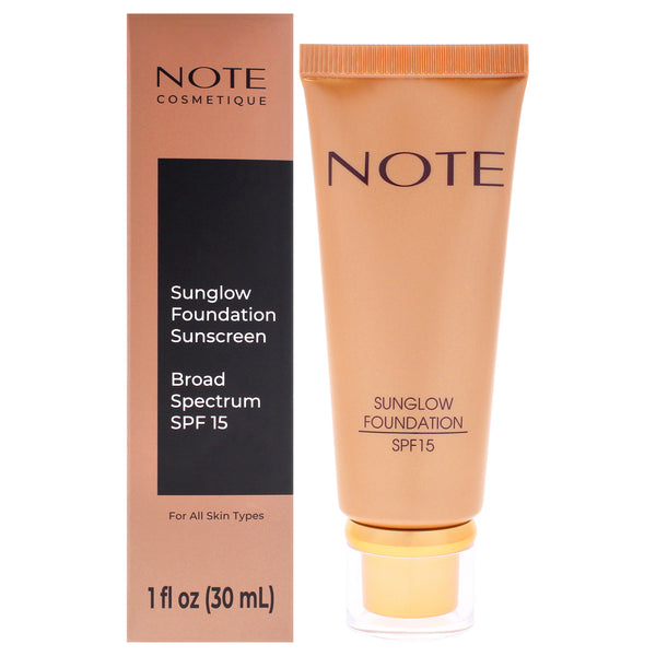 Note Cosmetique Sun Glow Foundation SPF 15 - 20 Bronze by Note Cosmetique for Women - 1 oz Foundation