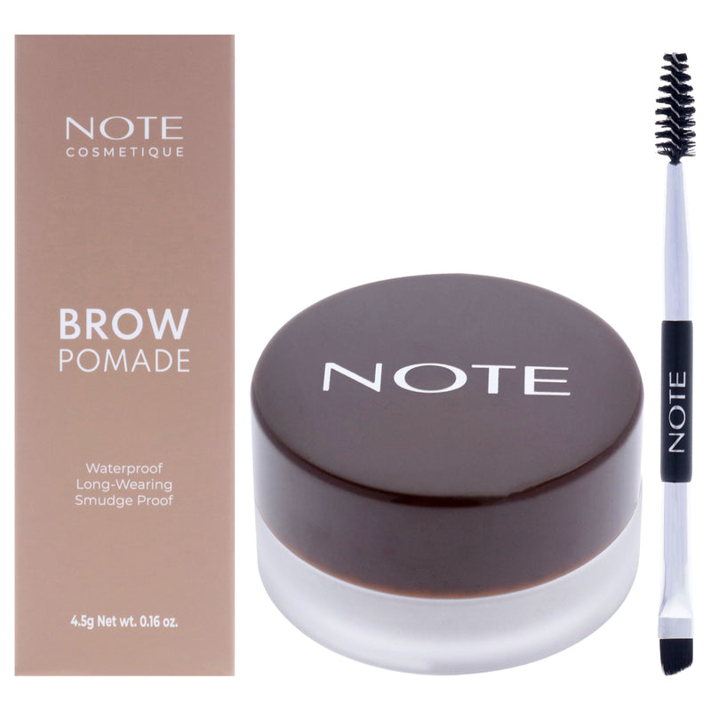 Note Cosmetique Brow Pomade - 03 Dark Brown by Note Cosmetique for Women - 0.16 oz Pomade