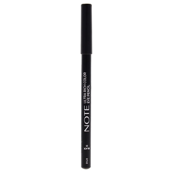 Note Cosmetique Ultra Rich Color Eye Pencil - 01 Black by Note Cosmetique for Women - 0.04 oz Eye Pencil