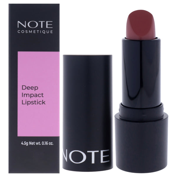 Note Cosmetique Deep Impact Lipstick - 07 Warm Chocolate by Note Cosmetique for Women - 0.16 oz Lipstick