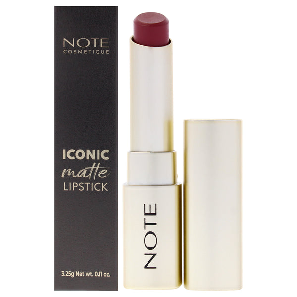 Note Cosmetique Iconic Matte Lipstick - 110 Alluring by Note Cosmetique for Women - 0.11 oz Lipstick