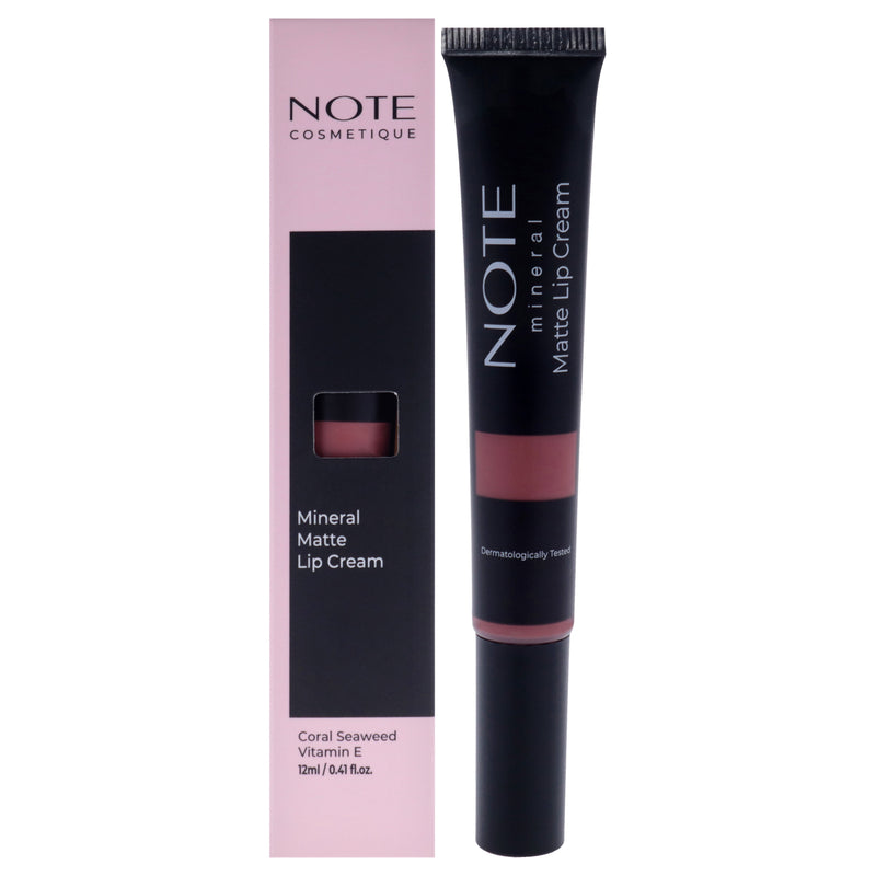 Note Cosmetique Mineral Matte Lip Cream - 02 Nude Love by Note Cosmetique for Women - 0.41 oz Lipstick