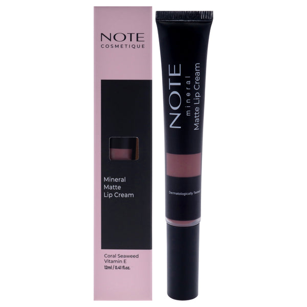 Note Cosmetique Mineral Matte Lip Cream - 05 First Sight by Note Cosmetique for Women - 0.41 oz Lipstick