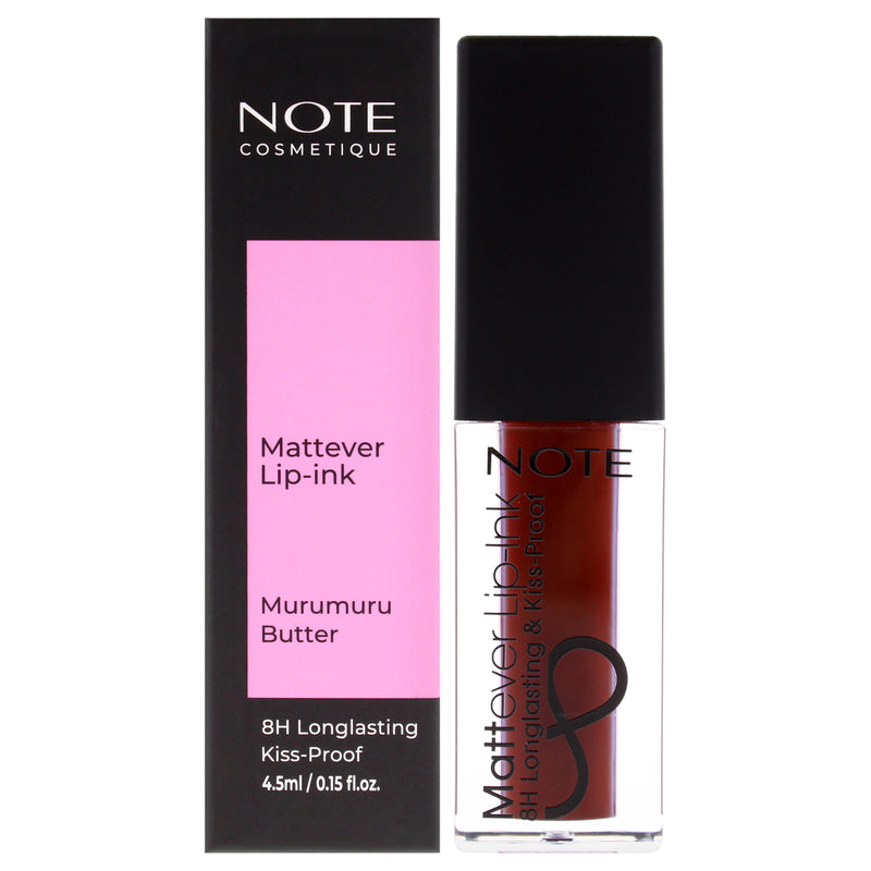 Note Cosmetique Mattever Lip-Ink - 15 Urban Red by Note Cosmetique for Women - 0.15 oz Lipstick