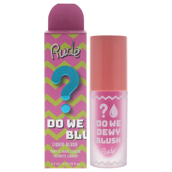 Rude Cosmetics Do We Dewy Liquid Blush - Peony by Rude Cosmetics for Women - 0.15 oz Blush